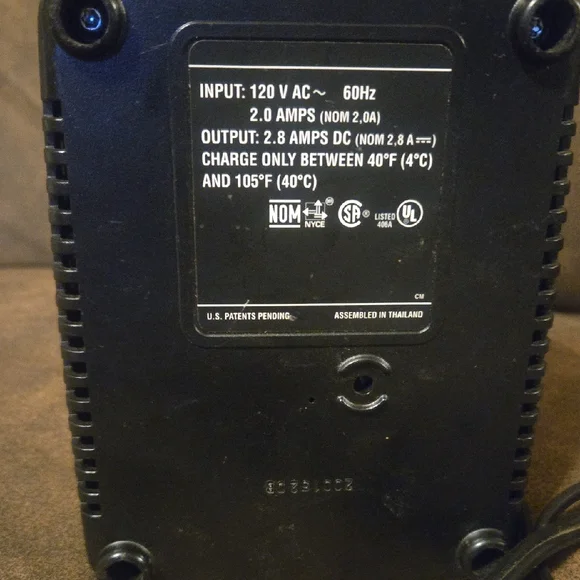 DeWalt Black Power Tool Charger - Picture 5 of 5